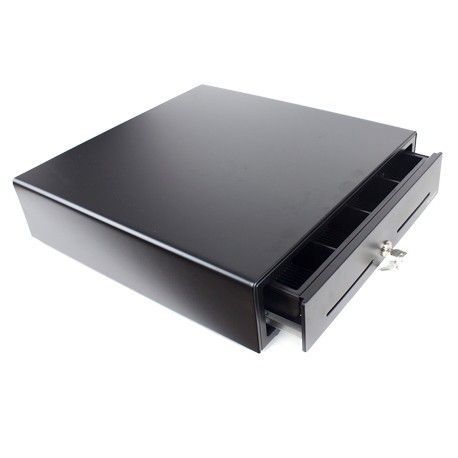 🏅 Cajón portamonedas metálico 41x41 negro micro-switch -  -  TPVComputer - Tecnología a tu alcance.